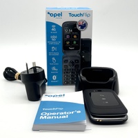 Opel OMTF22B TouchFlip 4G 32GB Senior Flip Phone Bluetooth