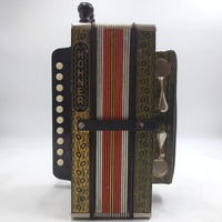 Hohner HA-114 Diatonic Accordion 1-Row Button Accordion Traditional Folk Instrument