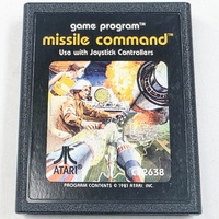 Atari 2600 Missile Command Game Cartridge CX2638 Retro Video Game