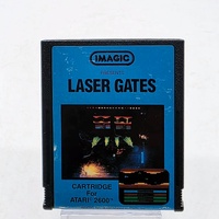 Atari 2600 Laser Gates Game Cartridge Vintage Video Game