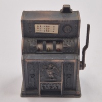 Antique Style Metal Pencil Sharpener Golden Eagle Slot Machine Desktop Collectible