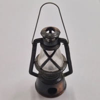 Antique Metal Lantern Pencil Sharpener Vintage Collectible Desk Decor Miniature Retro Sharpener