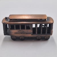 Antique Metal Pencil Sharpener San Francisco Cable Car Vintage Desk Collectible
