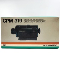 Vintage Hanimex CPM 319 Silent Movie Camera Retro Cine Collectible