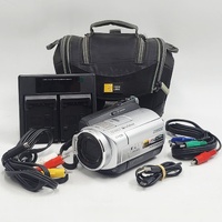 Sony Handycam HDR-SR5E HDD HD Camcorder Touchscreen w/ Aftermarket Charger