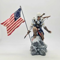 Ubisoft Assassin's Creed III Connor Kenway Limited Edition Statue with Flag
