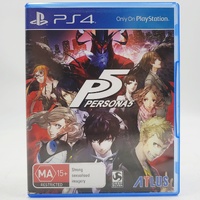 Persona 5 Sony PlayStation 4 PS4 RPG Video Game