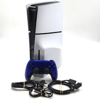 Sony PlayStation 5 Slim 1TB Disc Edition Console Bundle w/ Leads & Chroma Indigo DualSense Wireless Controller