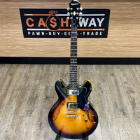 Epiphone Dot VS Vintage Sunburst Semi Hollow Electric Guitar Soft Case