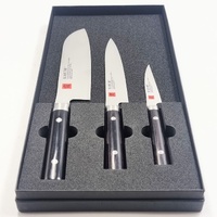 KASUMI VG-10 Super Stainless Steel 3 Piece Knife Set Japanese Kitchen Knives