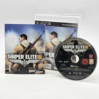 Sniper Elite 3 PS3 Sony PlayStation 3 Game Complete with Manual