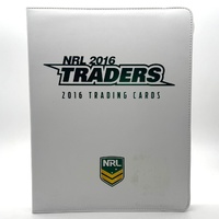 2016 NRL Traders Collectable Trading Cards Complete Full Master Set Binder Case