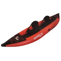Glide Aquavate Adapt Inflatable 2 Person Kayak Set w/ Paddles Portable