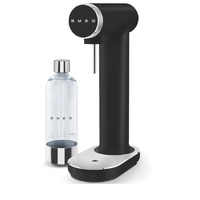 Smeg SKC01BLMAU Soda Maker Matte Black Sparkling Water Maker
