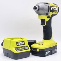 Ryobi RID18X 18V ONE+ HP Brushless 4 Mode Impact Driver 2.5Ah Battery Charger