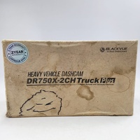 BlackVue DR750X-2CH Truck Plus Dash Cam Heavy Vehicle Dual Channel GPS Wi-Fi New Box Damage