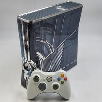 Microsoft Xbox 360 S 320GB Halo 4 Limited Edition Console White Controller 