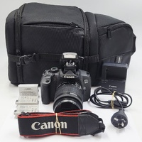 Canon EOS 700D DSLR Camera Kit with Lens, 3 Batteries & Carry Bag 