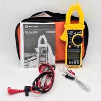 Digitech 600A True RMS AC/DC Clamp Meter QM-1632 with Temperature Probe and Case