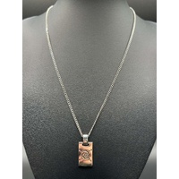 Unisex 925 Sterling Silver Gucci Ghost Collection Necklace & Pendant