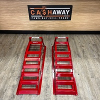 ToolPRO 1000kg Car Ramps Pair Heavy Duty Steel Vehicle Ramps 633564