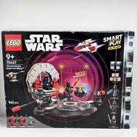 LEGO 75427 Star Wars SMART Play Throne Room Duel and A-Wing Set 962pc