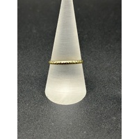 Ladies 9ct Yellow Gold Dante Band Ring 