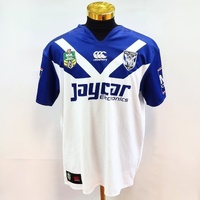 NRL Authentics 2016 Bulldogs Jersey Mens 2XL Blue White Rugby League
