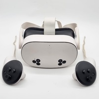 Meta Quest 3S 128GB Virtual Reality Headset White with Controllers Carry Case