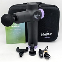 Bodico Classic Limited Massage Gun BCC001-L Black Lilac Case 4 Heads