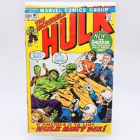 Incredible Hulk #147 Marvel Comics Jan 1972 20c Cover Bronze Age Vintage