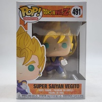 Funko Pop Dragon Ball Z Super Saiyan Vegito #491 Vinyl Figure Collectible