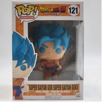 Funko Pop Dragon Ball Z Resurrection 'F' Super Saiyan God Super Saiyan Goku #121 Vinyl