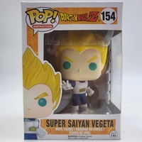Funko Pop! Dragon Ball Z Super Saiyan Vegeta #154 Vinyl Figure Anime Collectible