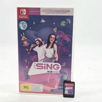 Let's Sing 2025 Nintendo Switch Game Only Edition Karaoke Game