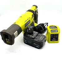 Ryobi 18V One+ RRS1801 Reciprocating Saw Combo Kit 4.0Ah Battery and Charger