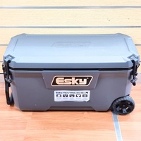 Esky Advanced 95L Chest Cooler Grey with Wheels and Handles Heavy Duty