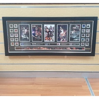 Limited Edition KISS Individually Signed Photo Frame 101 of 499 102cm x 50cm