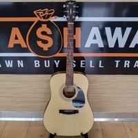 Cort AD80 Dreadnought Acoustic Guitar Natural 6-String Steel String
