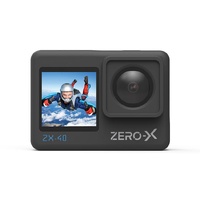 Zero-X ZX-40 4K UHD Action Camera with Dual Display and Wi-Fi