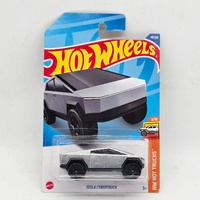Hot Wheels Tesla Cybertruck Silver HW Hot Trucks 3/10 Diecast 49/250