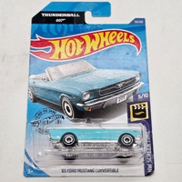 Hot Wheels 007 Thunderball 65 Ford Mustang Convertible Blue GHC77