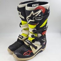 Alpinestars Tech 7 Men's Motocross Boots US 13 Yellow Black