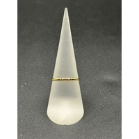 Ladies 18ct Yellow Gold Dante Band Ring