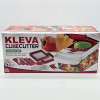 Kleva Cube Cutter 10 Piece Set Mandoline Slicer Dicer Chopper Grater