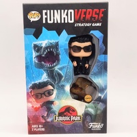Funko Pop Funkoverse Jurassic Park Strategy 2 Player Board Game Chase Edition