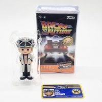 Funko Blockbuster Rewind Back to the Future Doc Brown Chase Variant Vinyl Figure
