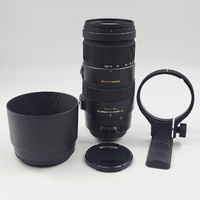 Sigma 120-400mm 1:4.5-5.6 DG APO OS HSM Telephoto Zoom Lens + Hood Tripod Collar