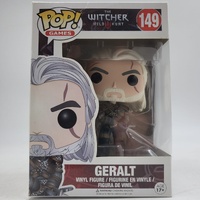 Funko Pop! The Witcher 3 Wild Hunt Geralt #149 Vinyl Figure Preowned with Box