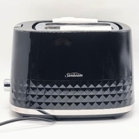 Sunbeam TA1900 Diamond Collection 2 Slice Toaster Black